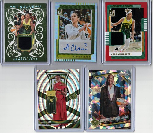 Lotto carte seattle storm - carte,